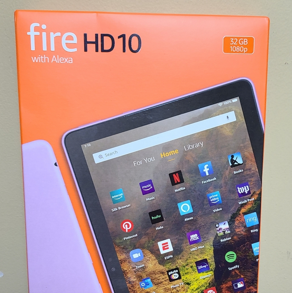 Fire HD 10 With Alexa Tablet